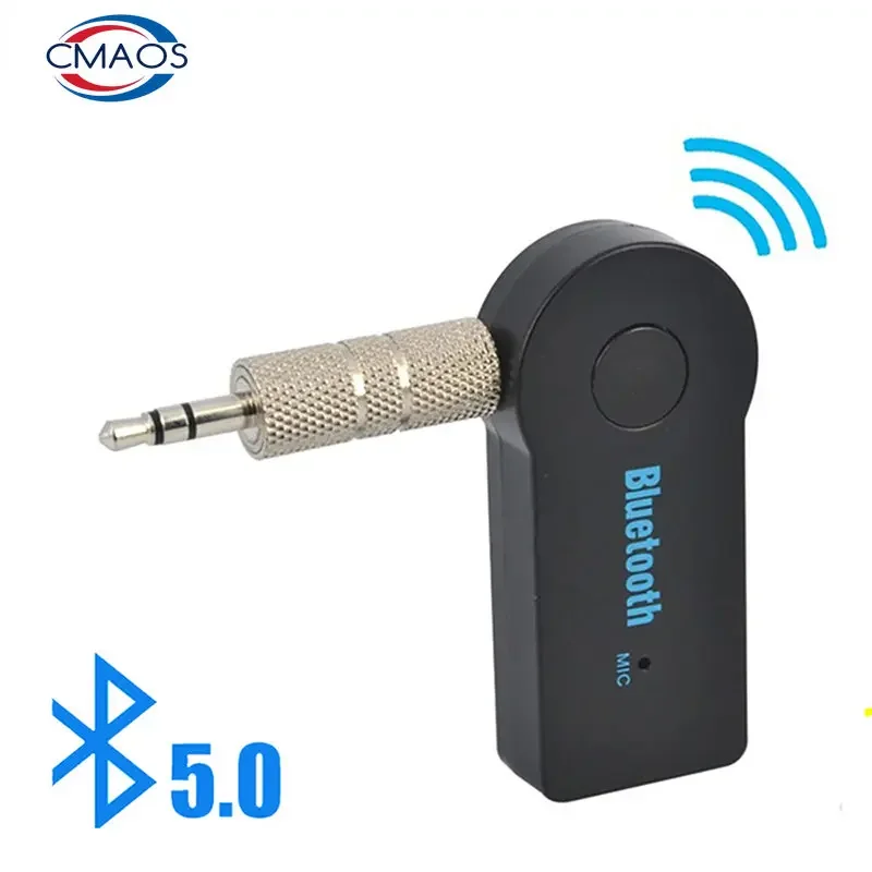 2 in 1 Wireless Bluetooth 5.0 Receiver Transmitter Adapter 3.5mm Jack For Car Music Audio Aux A2dp Headphone Reciever Handsfree