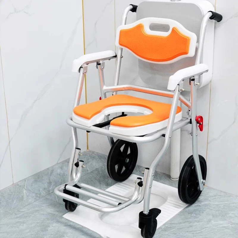 Shower Toilet Bathroom Chair Minder Camping Wheels Accessories Stool Outdoor Nordic Kitchen Space Saving Cadeira Salon Furniture