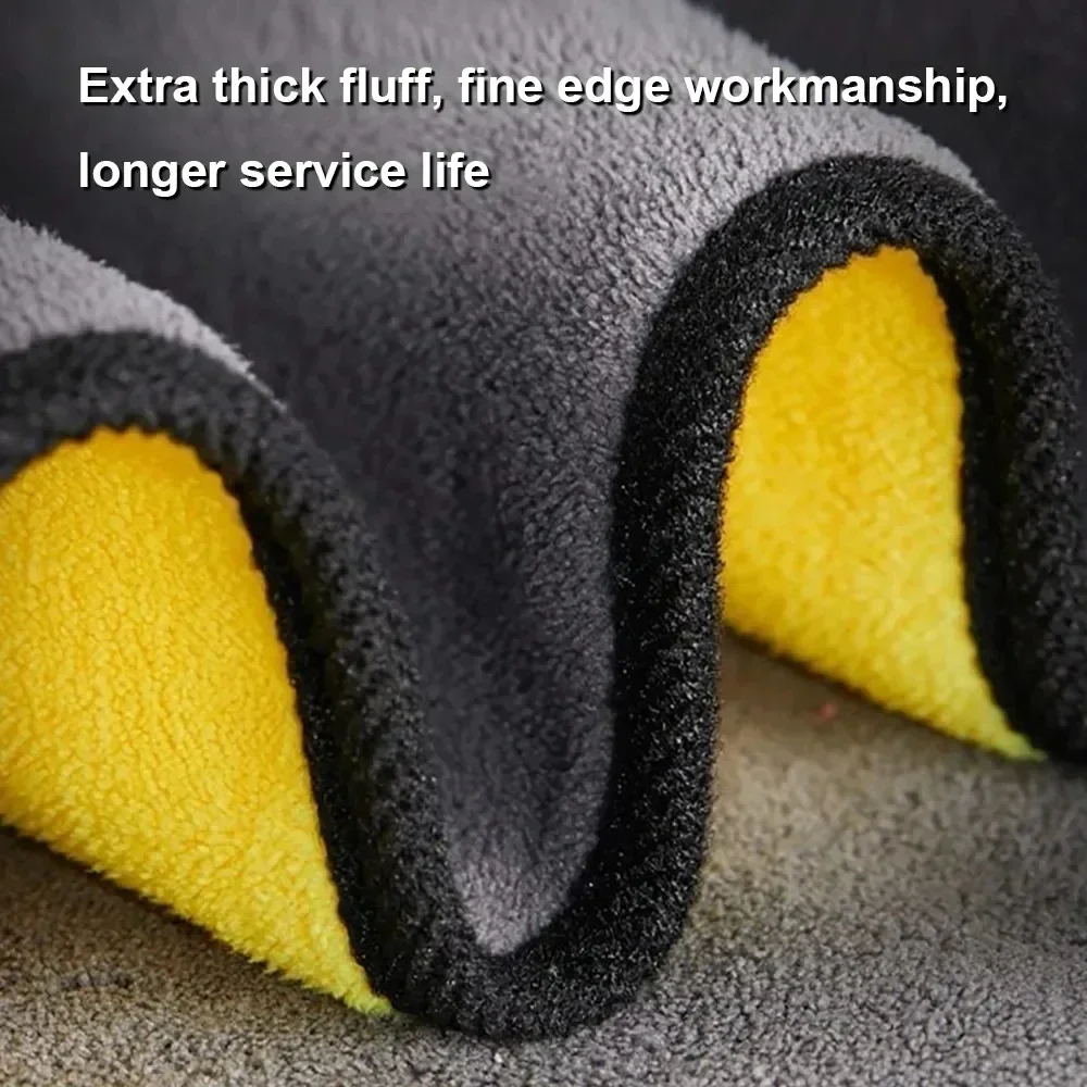 Microfiber Car Wash Towel 30x30cm Car Cleaning Drying Cloth