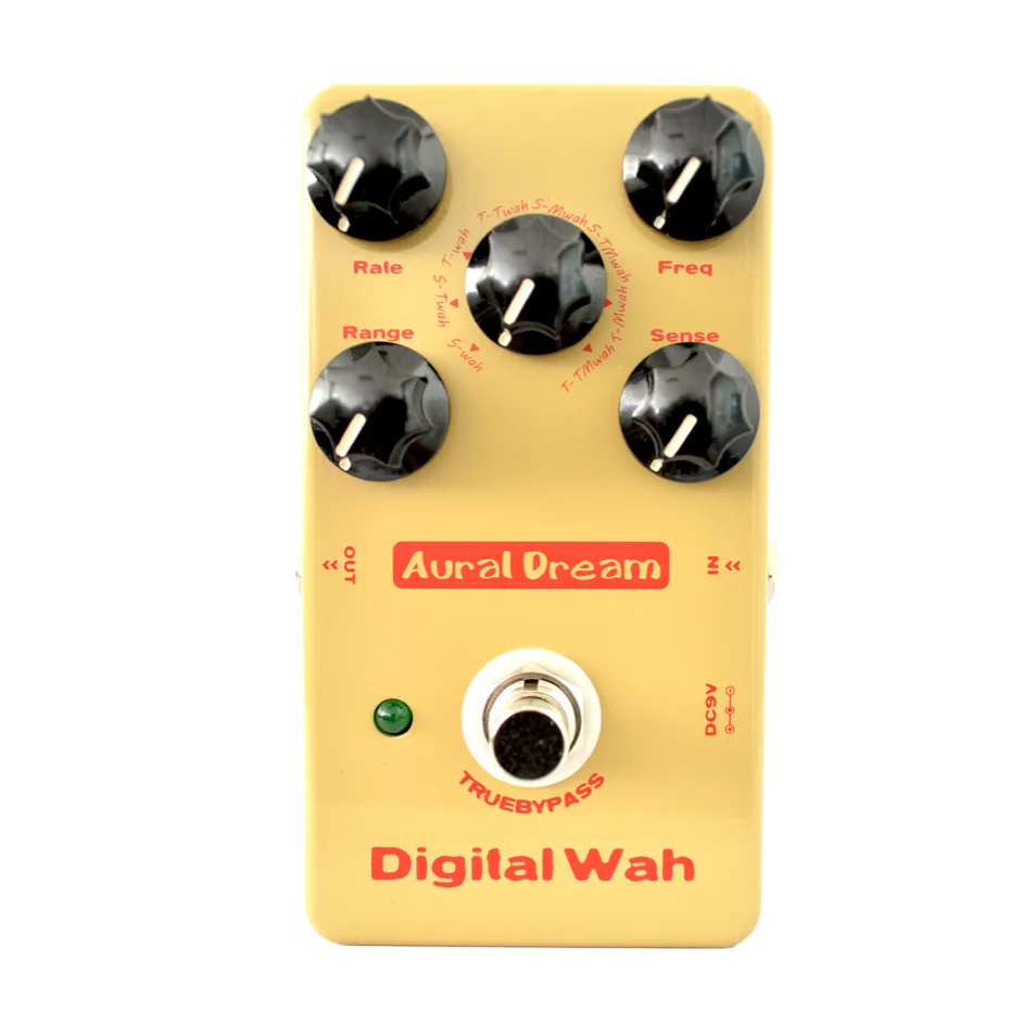 Aural Dream Digital Wah Guitar Pedal Ha 8 Effetti Tra Cui Multi-Wah,Tremolo Wah E Onde Di Modulazione Wah;
