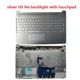 silver US touchpad