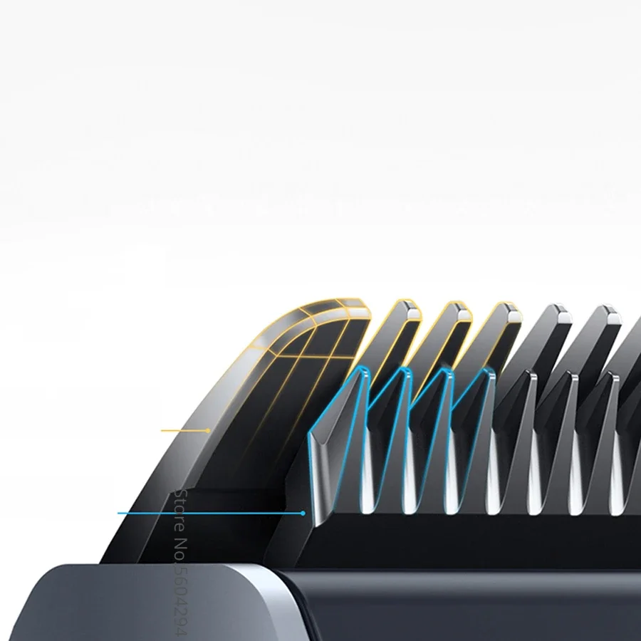 NEW XIAOMI MIJIA Hair Clippers 2 Titanium Alloy Blade Men Sideburns Electric Shaver Wireless Hair Cutting Trimmer Barber Cutter 6