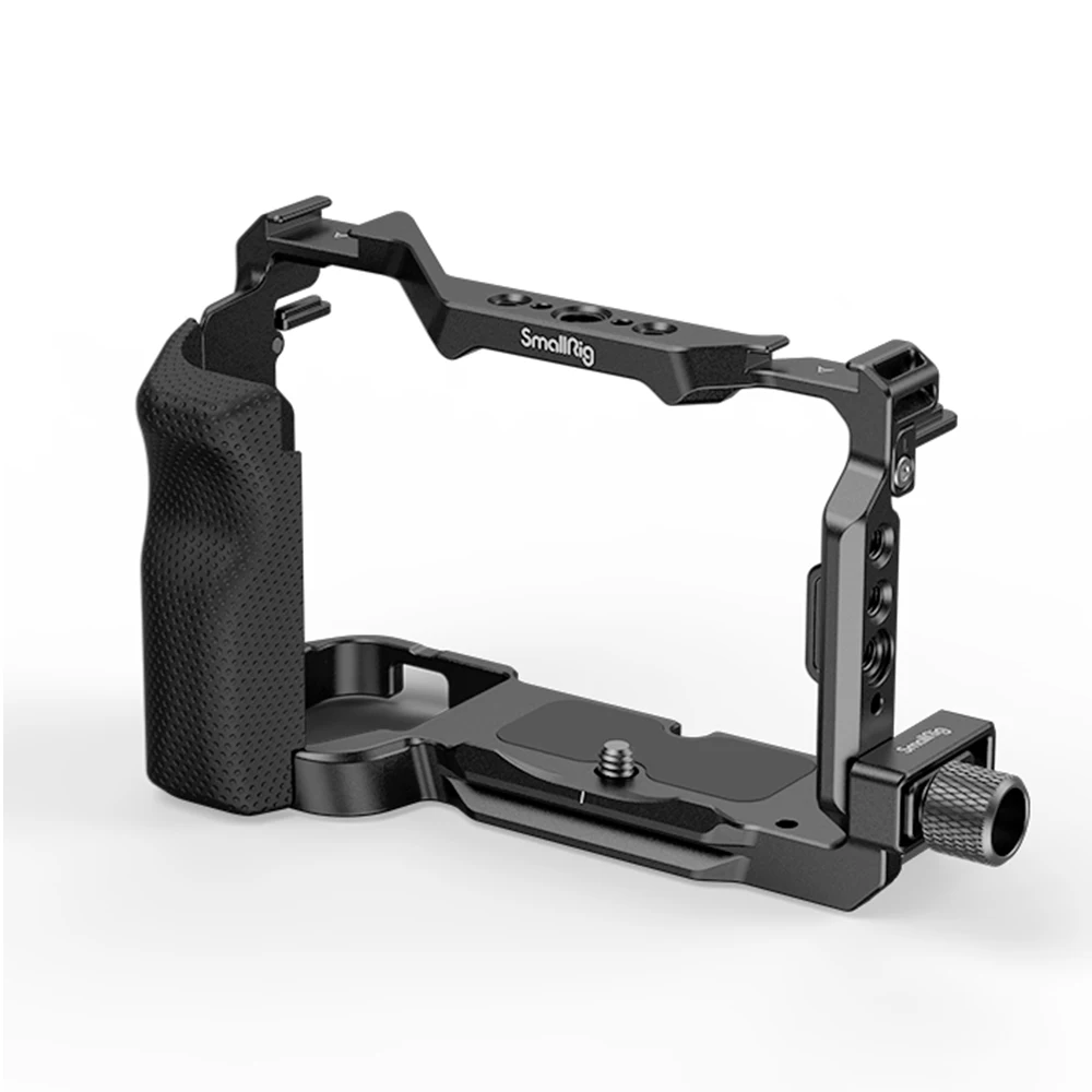 Cage Kit SmallRig Per Sony ZV-E1 - Con Impugnatura In Silicone, Fermacavo HDMI E Piastra Arca - Foto 11