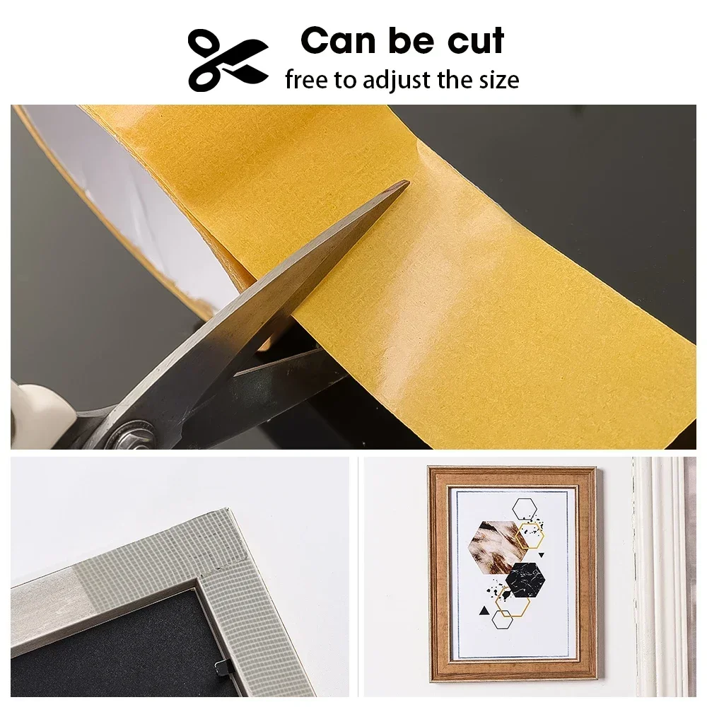 Description Picture 6 of itemNew Super Thin Double Sided Adhesive Tape Strong Fixation Transparent Sticky Tape Mesh Waterproof Traceless Powerful Grid Carpet