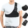 BOBLOV Body Camera Chest Vest, Durable Shoulder Single Vest for All Body Camera Support Max 130cm/4.3ft  Adjustable Chest Size 1