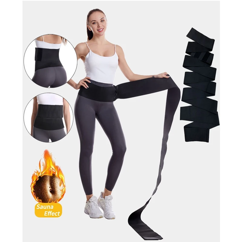 Widening Waist Belt Gym Webbing Elastic Elastic Abdominal Belt Waist Trainer For Women Plus Size For Belly