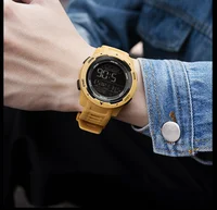 SMAEL 8105 Digital Watches Sports LED Wristwatches Men’s 50m Waterproof Watch Digital Light Stopwatch Watch for Men