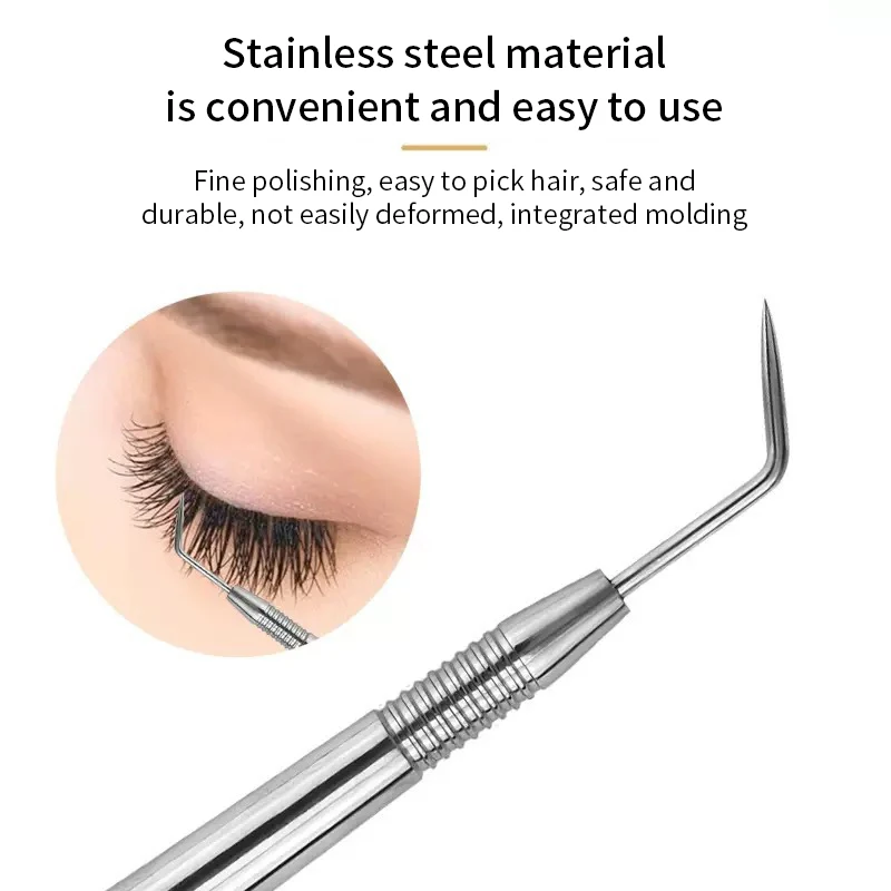 속눈썹 펌 리프팅 도구 스테인레스 스틸 클린업 로드 뷰티 메이크업 라미네이션 속눈썹 분리 도구 속눈썹 연장 도구