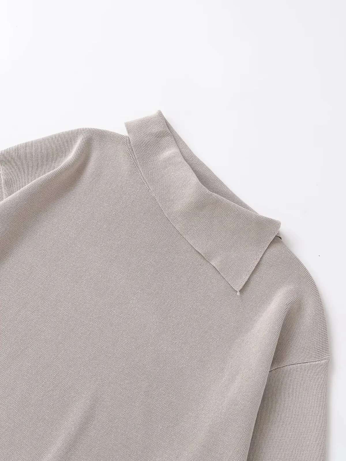 HH Damen Frühlingsmode Vielseitige Weiche Textur Revers Lose Kurze Oberteile Weibliche Langarm Casual Wärmende Bequeme Oberteile – Detail 11