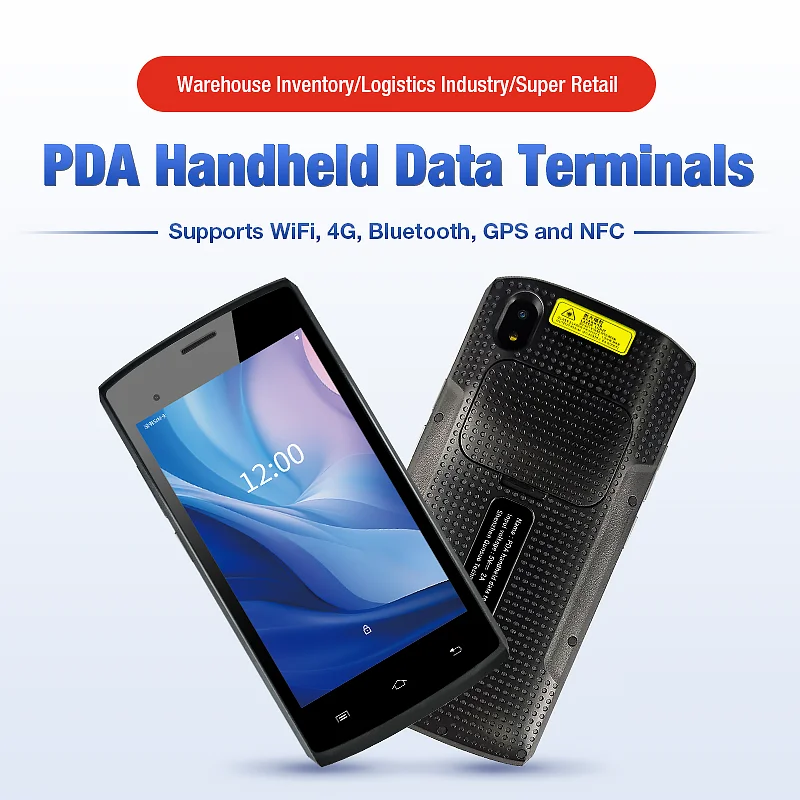 PDA Android Scanner Warehouse Inventory Data Collector Handheld Terminal 3GB RAM 16GB ROM Memory Honeywell 2D Barcode Scanner barcode scanner