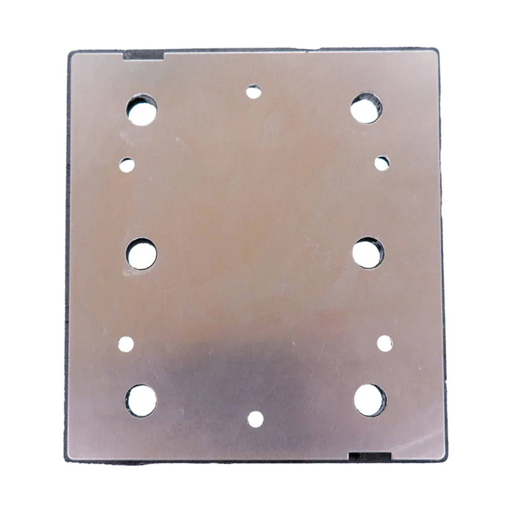 1pc 1 4 Sheet Sanding Pad 6 Holes Backing Plate For Ryobi S650D S652D S652DK S652DG 14000OPM Finishing Sander 100x110mm