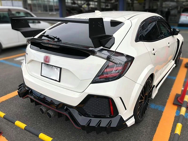 カーボンファイバー GTウィング 17年以降 ホンダ シビック タイプR FK7