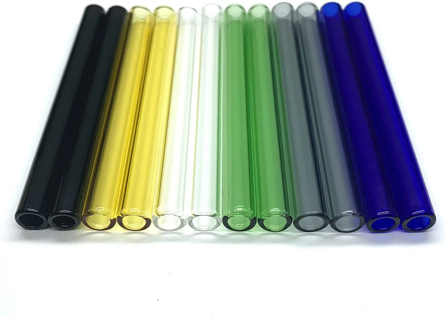 10PCS Glass Tubes 4 Inch OD 10MM Thickness 1.5MM Colorful Industrial Borosilicate Glass Tubing (10mm-4IN-Multiple Colors)