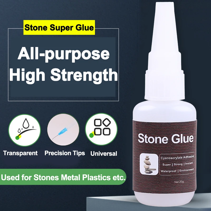 Universal Super Glue Extra Strong Stone Powerful Instant Adhesive PVA Plastic Model Silicone Second Fast Dry Cyanoacrylate 502 3