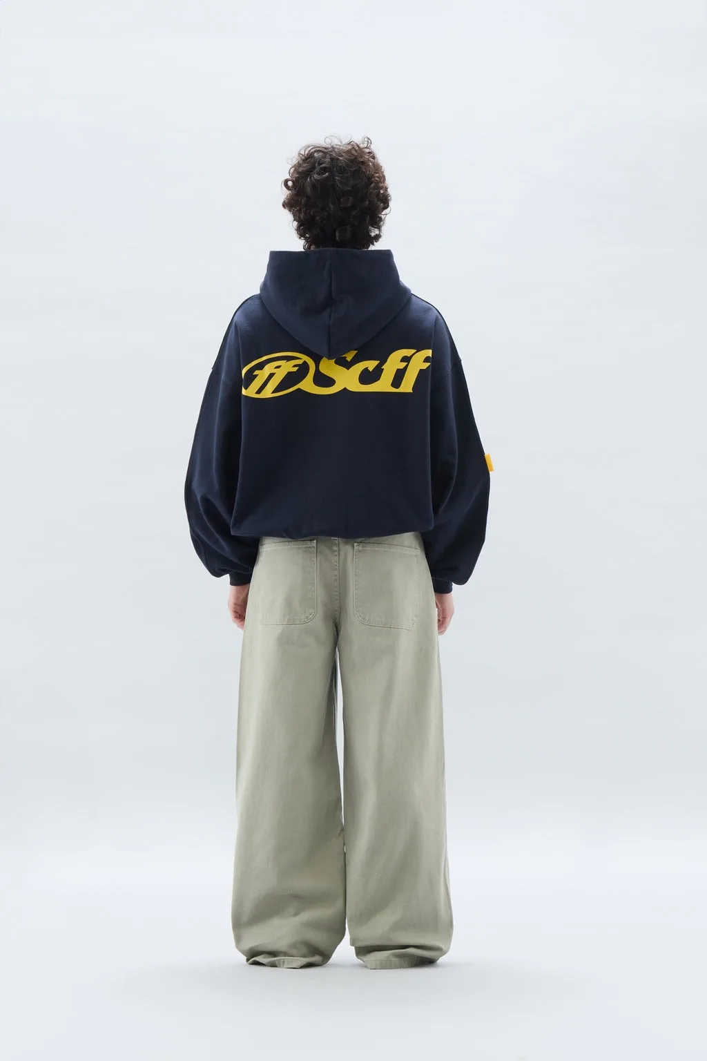 Vintage Hoodie Back View