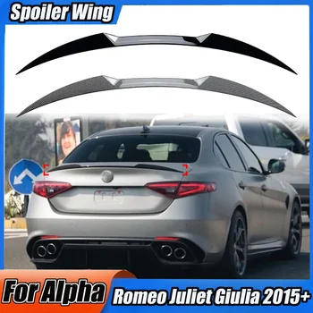 Baule di un'auto Spoiler Vento Fisso Ala Per Alpha Romeo Juliet Giulia 2015 + Auto Ala di Coda Splitter Guardia Decorazione Ala Accessori