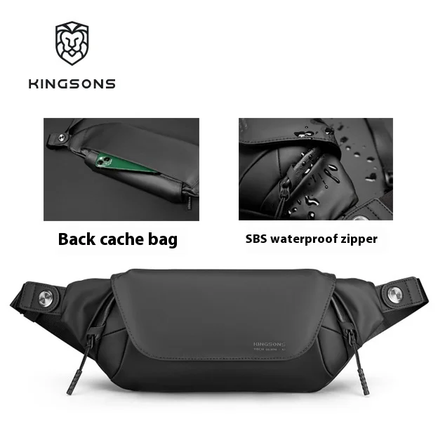 Borsa a tracolla Kingsons KS-3248 Tech, leggera e impermeabile - Image 3