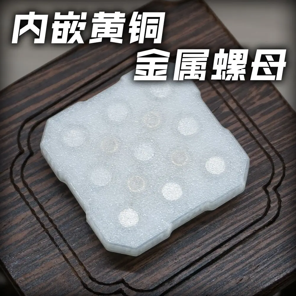 Transparent Square Tactile Slider Magnetic Slider Fingertip Gyro EDC Push Card Fidget Toy ADHD Tool Anxiety Relief Toy Gift
