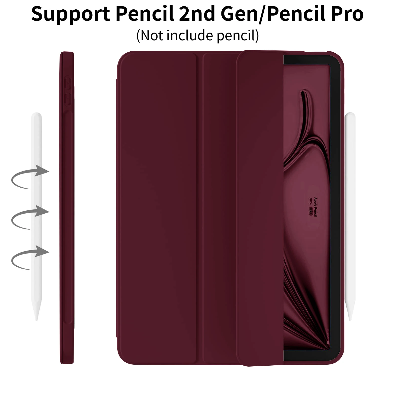 Premium Magnetic Smart Cover with Auto Wake/Sleep for Tablets - Flip Case for 11-Inch Devices