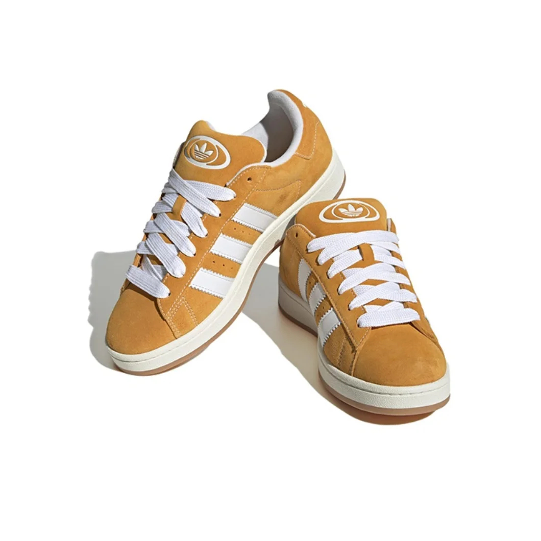 Adidas Campus 00s Low Men and Women Sneaker Classic Sport Skateboarding Shoes Trendy comfortable Yellow&White casual sneakers casual board shoes