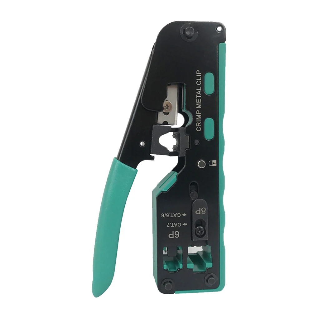 

Multi-functional One-piece Wire Stripping And Shear Crimping Tool Extra Thick Durability Hnadheld Light Self Weight Black Yellow
