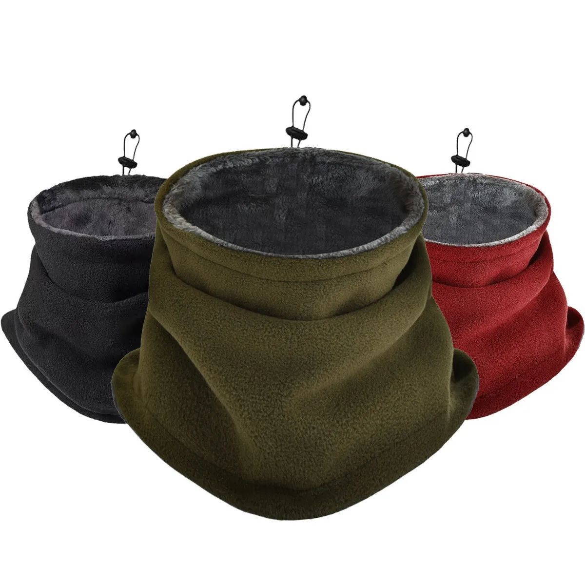 Winter Neck Warmer, Thermal Fleece, Motorbike, Thick Tube Gaiter, Face Scarf, Windproof, Men Women, Bandana, Cycling, Outdoor, Headband, bandana neck warmer,fleece neck warmer