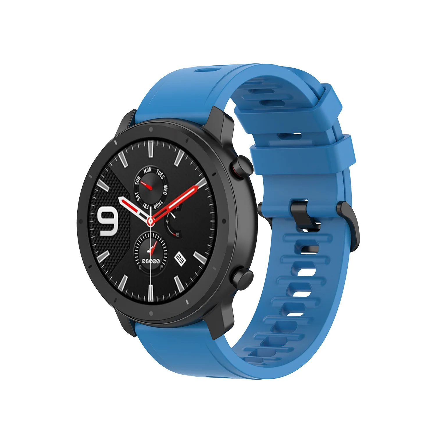 Durable Silicone Watch Band - Versatile Design