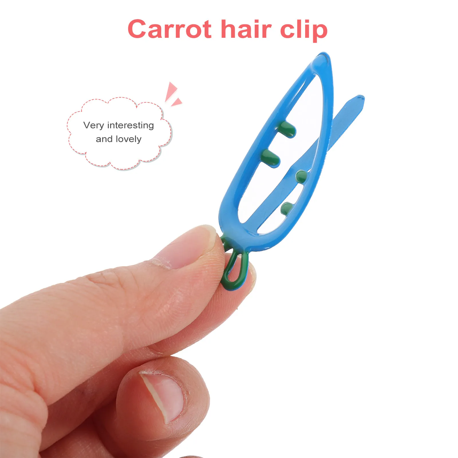 14Pcs 캔디 컬러 당근 스냅 헤어 클립 작은 일상 파티 연회를 위한 귀여운 작은 헤어 클립 액세서리