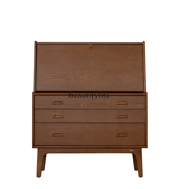 

Multi-Purpose Desk Middle Ancient Ash Desk Storage Clothes Closet