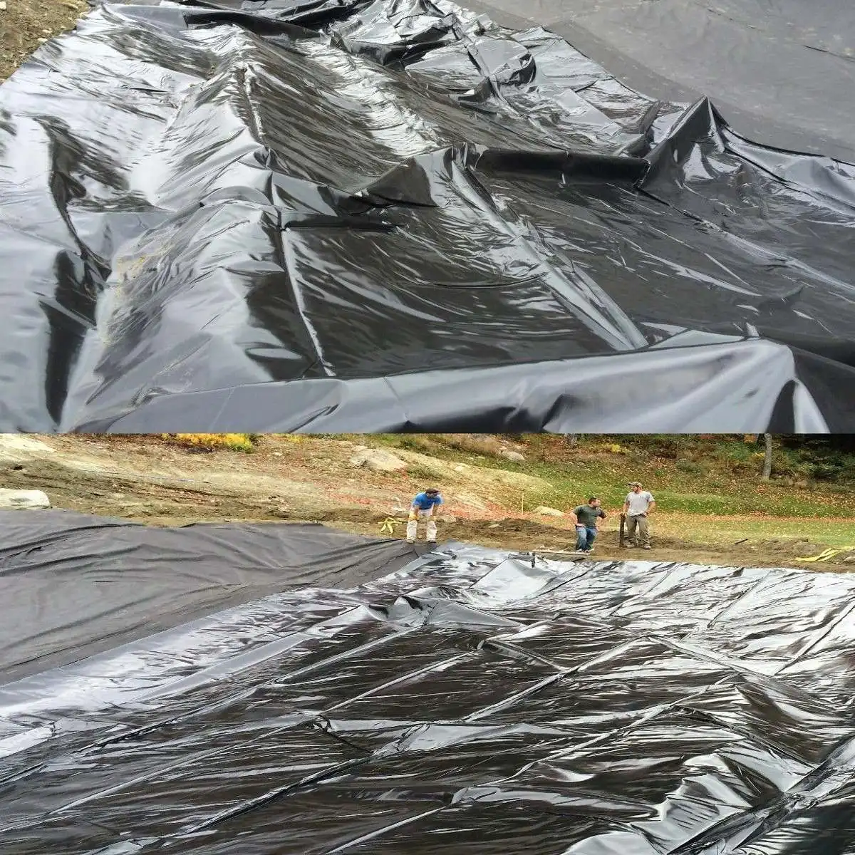 Durable Fish Pond Liner Cloth Home Garden Pool Reinforced HDPE Heavy Landscaping Waterproof Flexible Streams Fountain Multi-size pond liner cloth