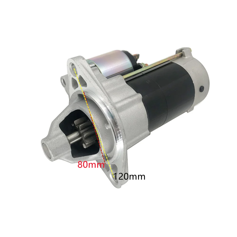 YA-119717-77010 New Starter 2800-0108 For Yanmar Diesel 3TNV76 12V 9 Tooth YA-11971777010 4280001592
