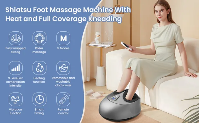 Quantum HappiStep Therapy | Shiatsu Foot Massage Device