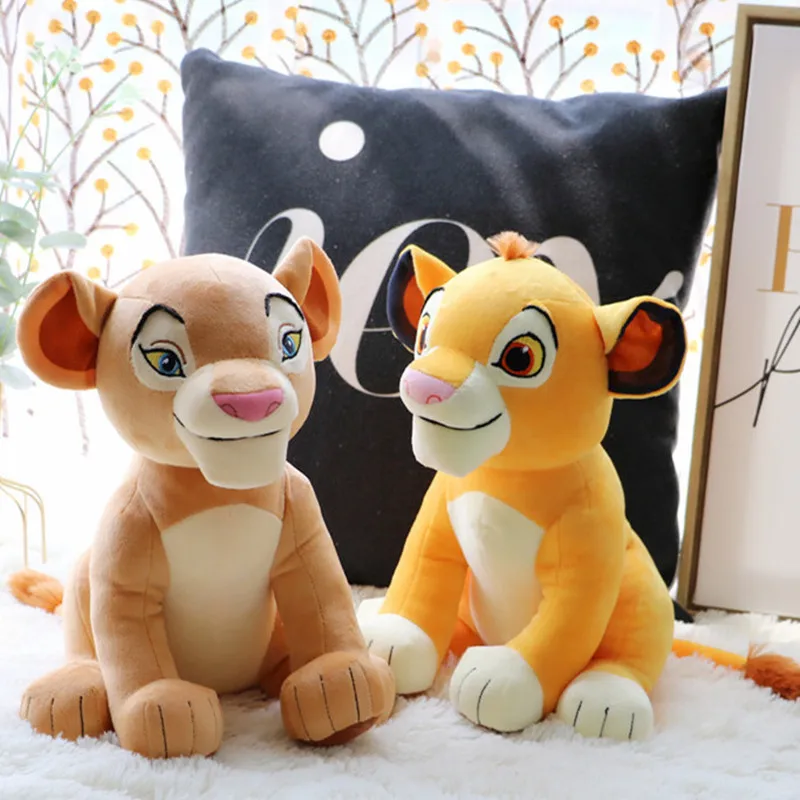Disney 28Cm The Lion King Simba Nala Young Simba Animals Doll Mufasa Toy Regali Giocattolo Per Bambini