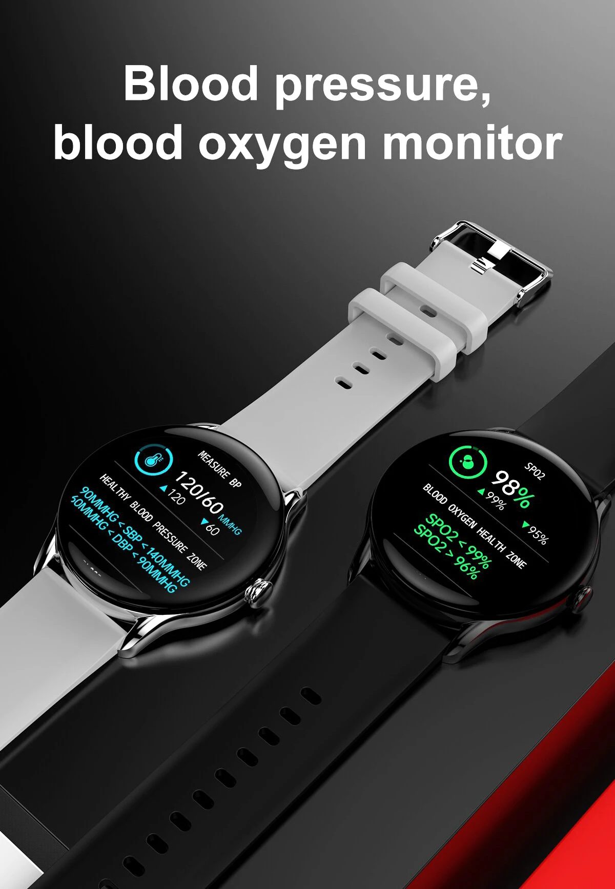 Smart Watch Women 1.32 inch 360*360 HD Screen Smartwatch Men Heart Rate Blood Pressure Monitor Sport Fintess Tracker for Android