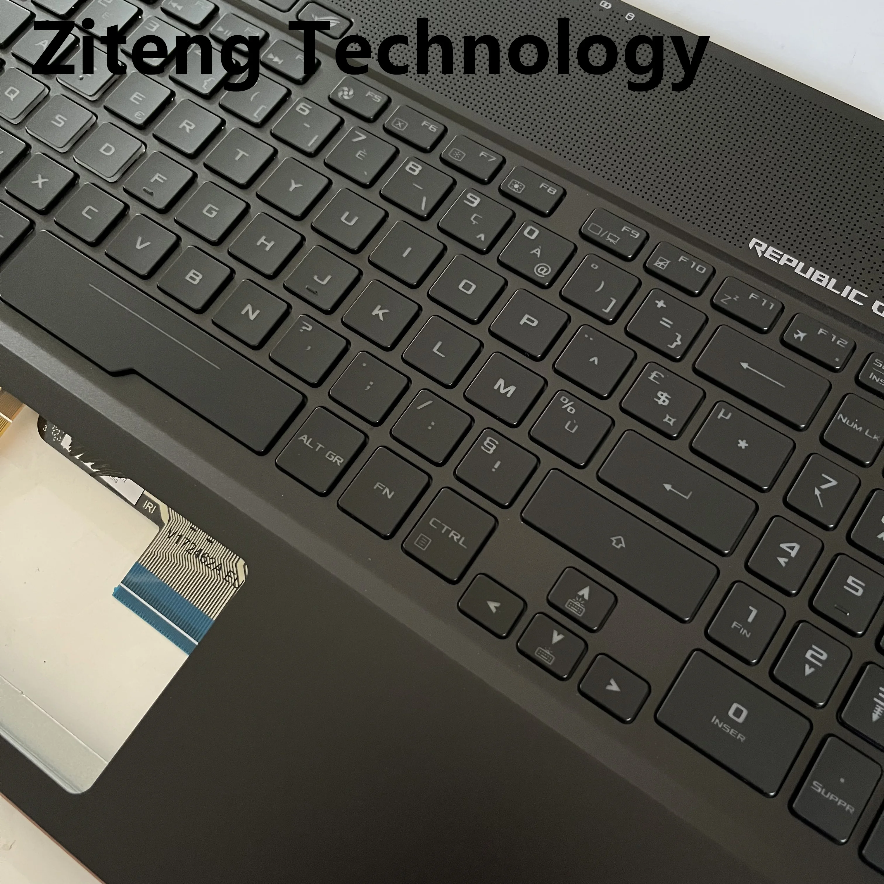 Brand new French Turkish keyboard for Asus ROG Zephyrus GM501 GM501GM GM501GSbacklit keyboard c cover
