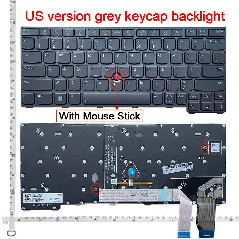 Lenovo Thinkpad X13 yoga gen2 i5 USキーボード Amazon.com: Laptop Replacement US Layout Keyboard for Lenovo