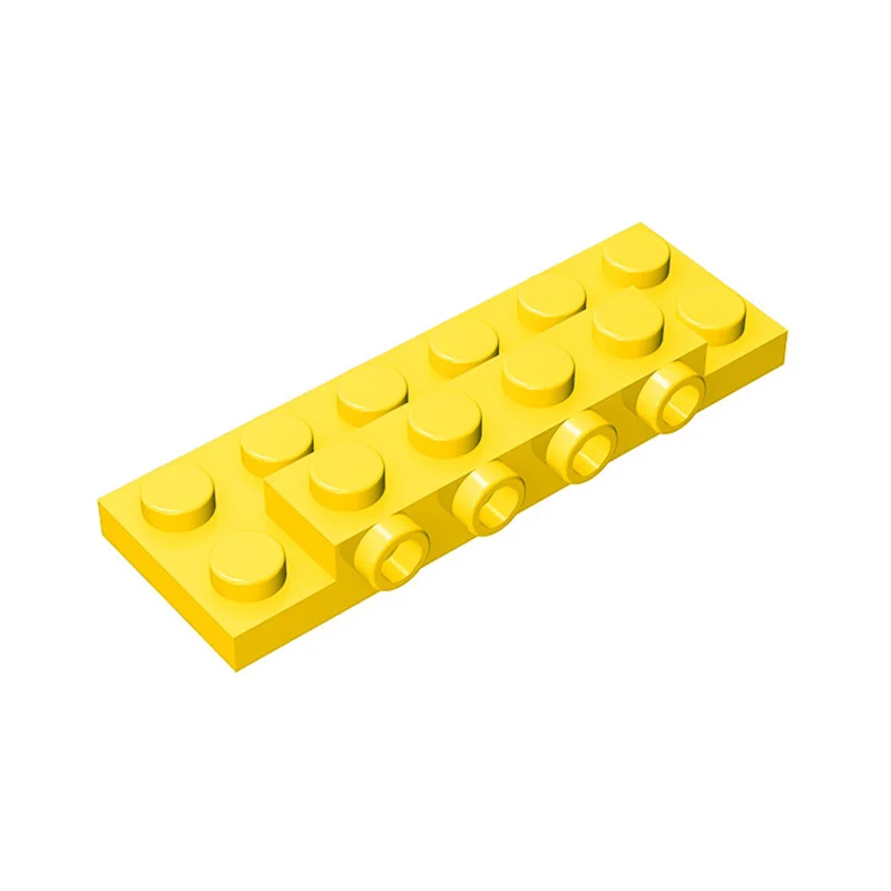 Gobricks 10PCS MOC 벽돌 조립 입자 87609 2x6 빌딩 블록, 클래식 브랜드, 어린이 교육용 하이테크 부품 완구