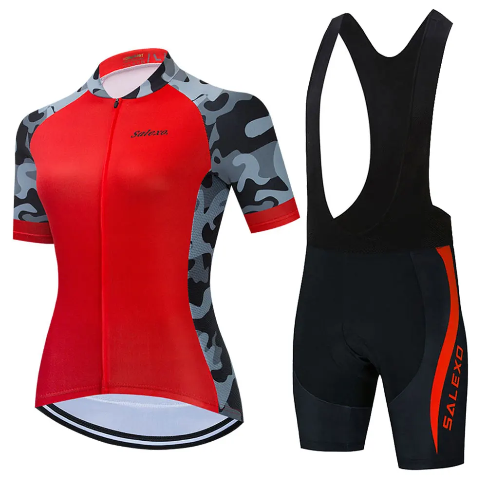 Women Summer Cycling Jersey Breathable MTB Bicycle Cycling Clothing Mountain Bike Wear