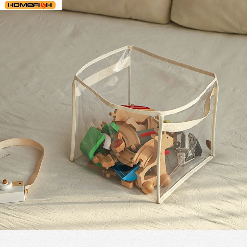 Homefish Transparent Storage Basket image 4