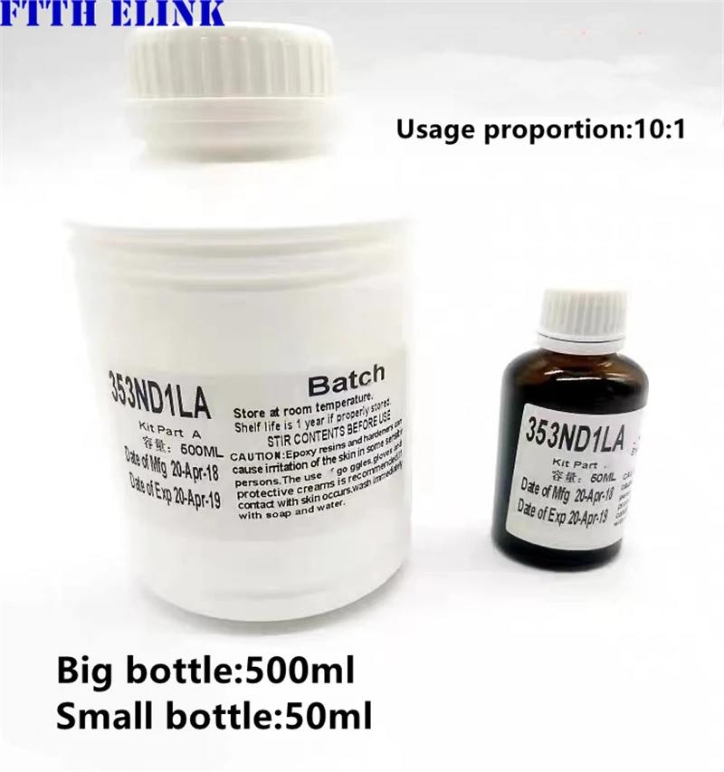 353nd Epoxy Glue Resin Ab Glue For Optical Fiber Jumper