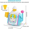 Toddler Ice Cream Maker Bubble Foam Play Machine Powerful Suction Delicate Ice Cream Foam Machine Car Bath Toys 4