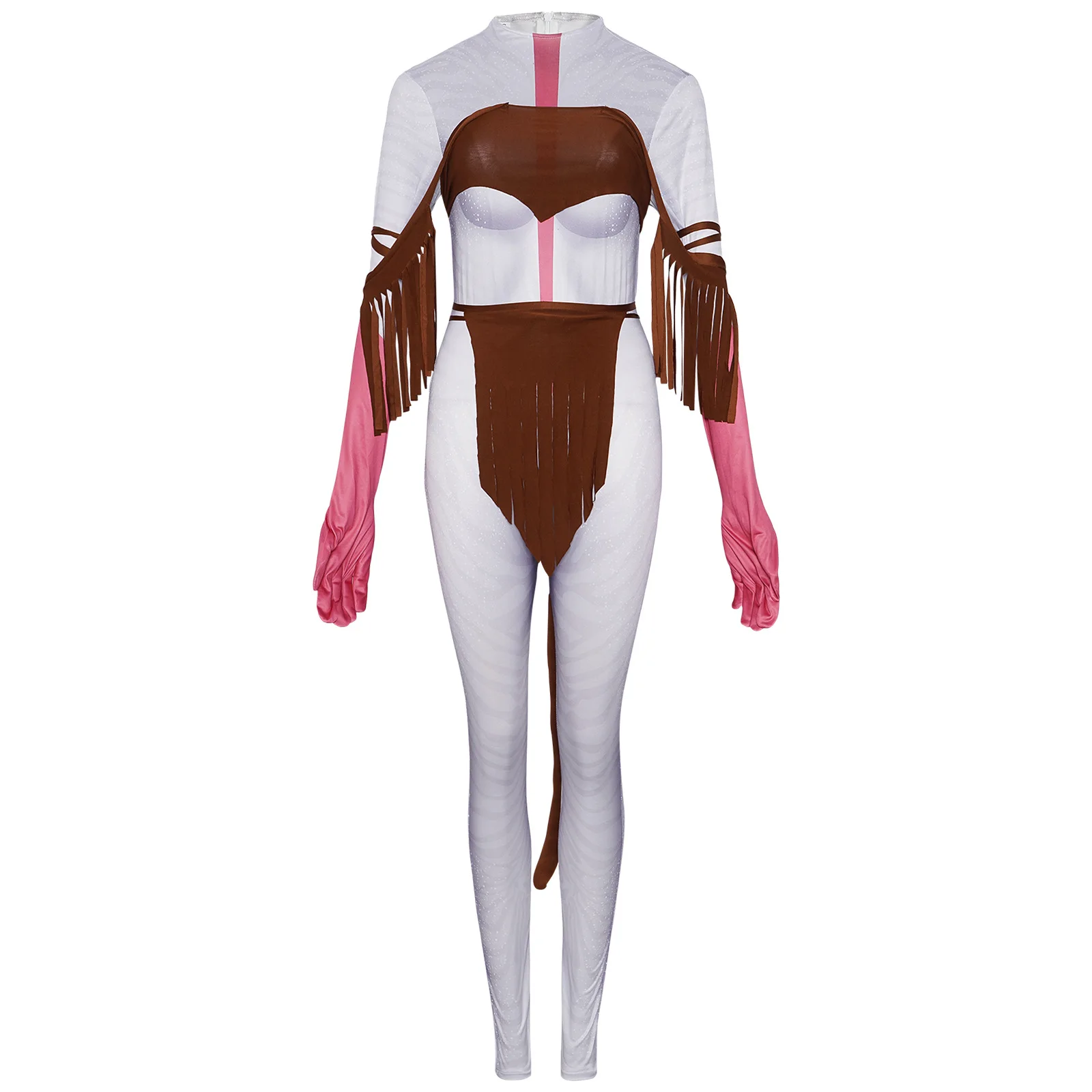 Generic Zentai Bodysuit Cosplay Costume for Women (Unofficial)