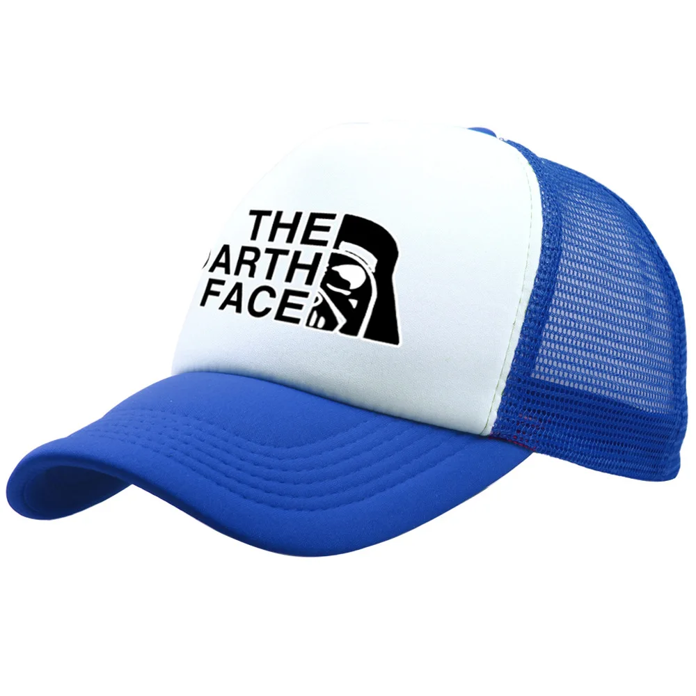 

Star Wars Darth Vader No Gender Personality Creative Blue Sports Leisure Mesh Baseball Cap