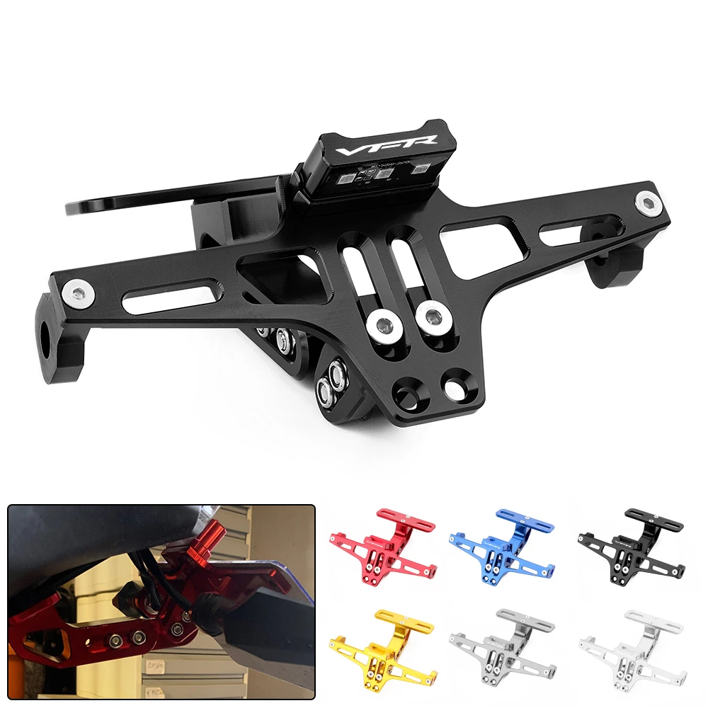 Per Honda Vfr 750 Vfr750 1991-1997 Vfr 800 F Vfr800 F 2002-2015 Portatarga Posteriore Portatarga Targa Moto