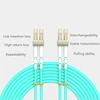 10G OM3 OM4 LC UPC-LC UPC Multimode Duplex 2.0mm Fiber Patch Cable LC Fiber Optic Patch Cord Optical Fiber Cable 2