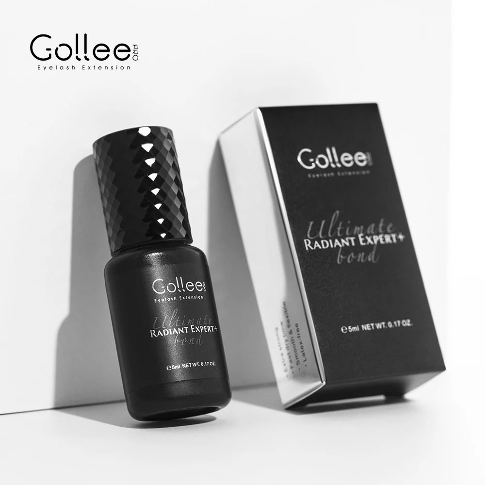 Gollee Eyelash Glue 0.5s Fast drying lashes glue for Salon Artist Eyelash Extensions Glue Profession eyelash extension supplies 6