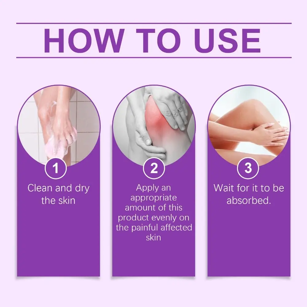 Turmeric Extract Kresin Joint Pain Gel Gentle and Non-irritating Easily Absorbed Kresin Joint Purple Gel Body Care