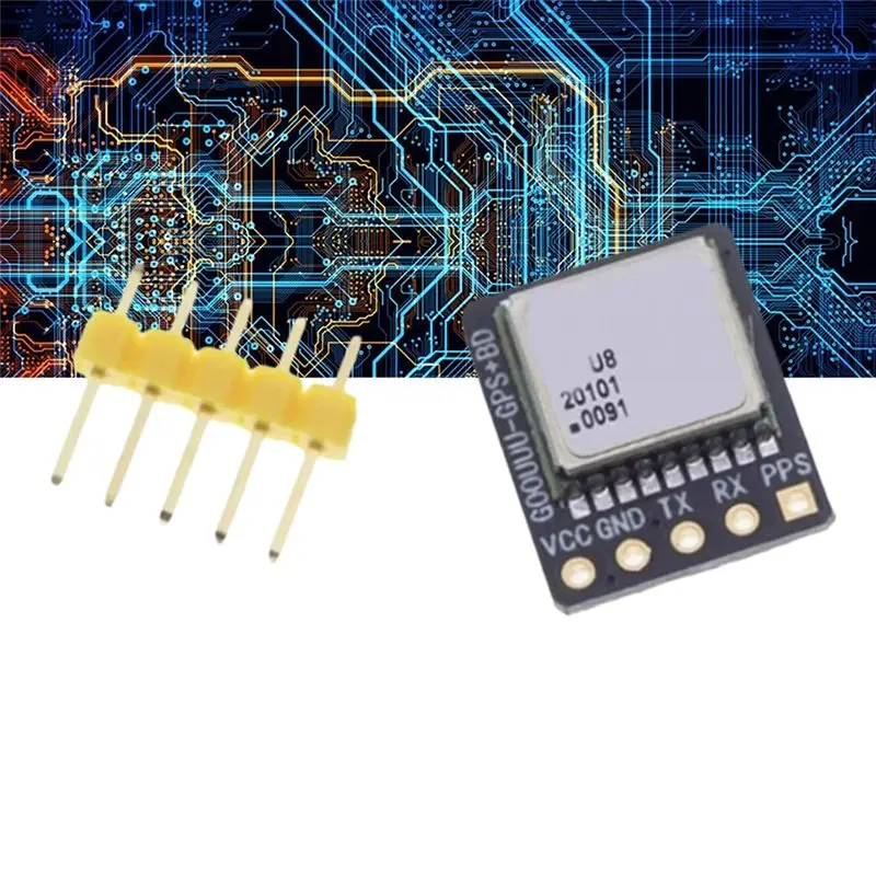 NEO-M8N/NEO-6M용 교체형 U8 GPS+ BDS 듀얼 모드 모듈 비행 제어 위성 위치 탐색 시스템