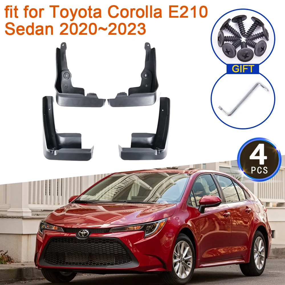 

Mudguards For Toyota Corolla E210 210 Sedan Altis Saloon 2023 2022 2021 2020 Accessories MudFlaps Splash Guards Front Rear Wheel