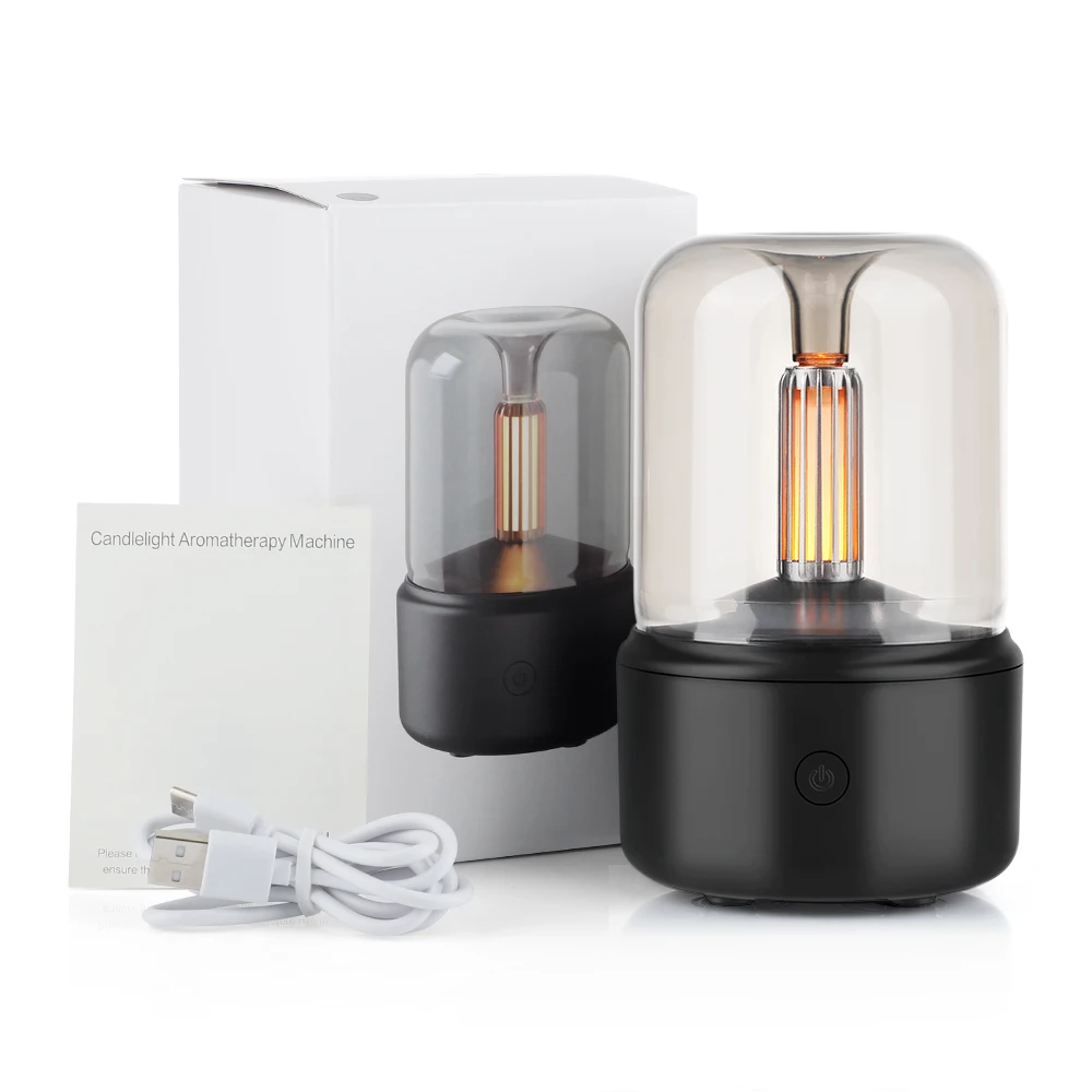 Candle Light Aroma therapy Diffuser USB Lamp Night Light